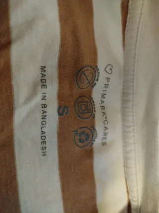 Jersey rayas beige y marrón