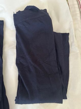 2 pares de medias azul marino