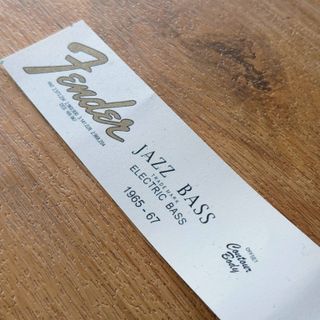 #08#Decal Fender Jazz Bass 1965-67