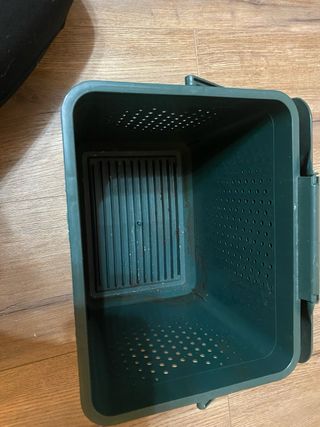 Cubo Almacenaje Verde Plástico