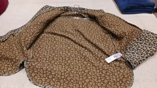 Chaqueta estampado leopardo