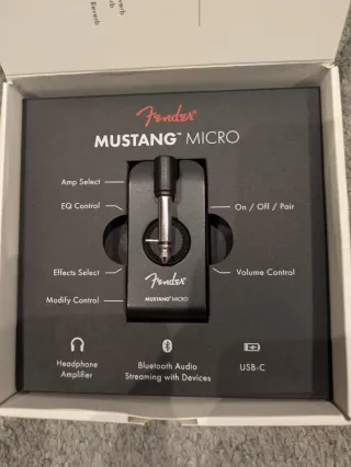 Fender Mustang Micro Amplificador Guitarra