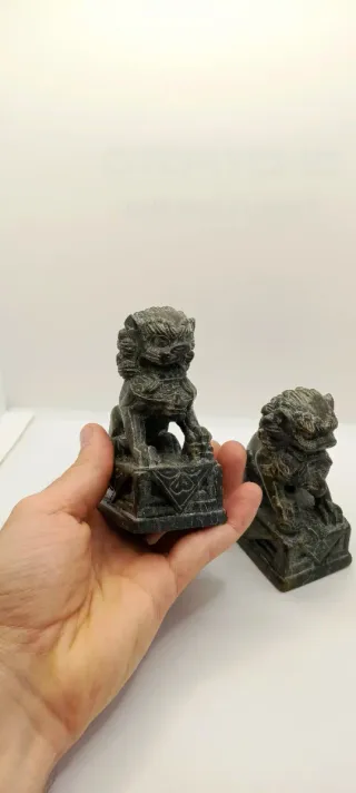 Pareja Perros o Leones Fu Estilo Chino