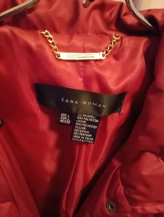 Chaqueta Zara Roja