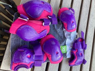 Patines en línea ajustables niños y protecciones