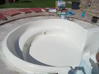 Reparación piscinas en fibra de vidrio