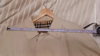 Gabardina Burberrys Beige Talla 52R