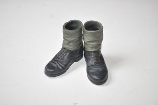 1/6 ESCALA ALEMAN WWII BOTAS CORTAS NEGRAS