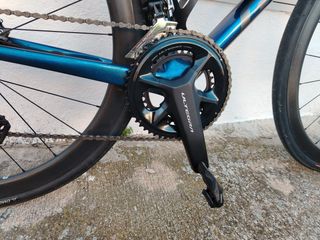 Bicicleta Giant TCR 2021 azul. TALLA M