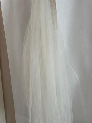 Velo de novia tul con peinecillo