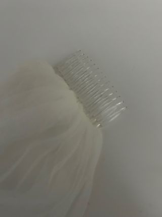 Velo de novia tul con peinecillo