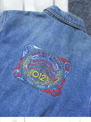 Giacca Jeans Vintage United Colors of Benetton 012