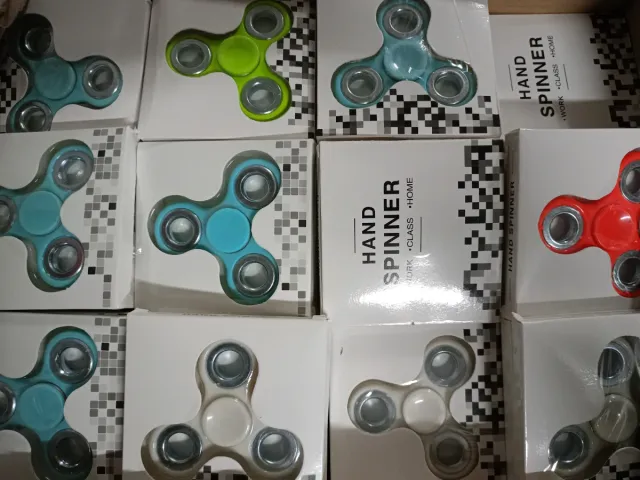 Lote 10 Spinners Colores Variados