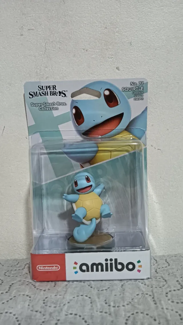 Amiibo Carapuce No. 77 - Jeux & Jouets