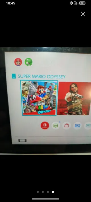 Lote Nintendo Switch: Pokémon y Mario Odyssey