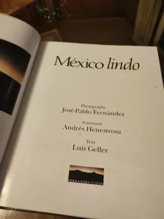 Libro Mexico Lindo