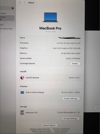 MacBook Pro 16 (2019)