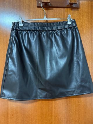 Falda polipiel KATE KASIN negra sin estrenar