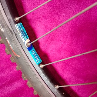 Ruote complete mozzi Shimano XT 735 cerch Ambrosio