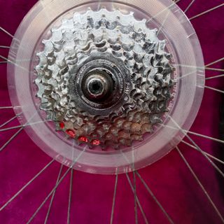 Ruote complete mozzi Shimano XT 735 cerch Ambrosio