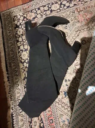 Botas altas mujer negras