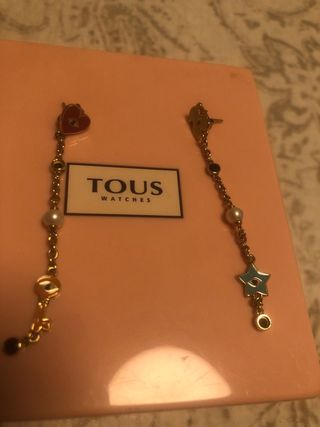 Pendientes Tous Corazón Estrella Llave