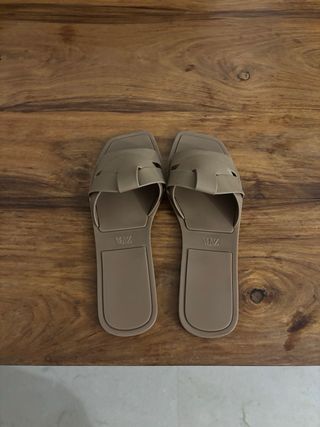 Sandalias Zara Beige