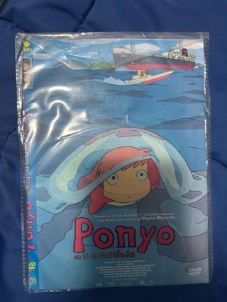 DVD Ponyo en el Acantilado (Español)