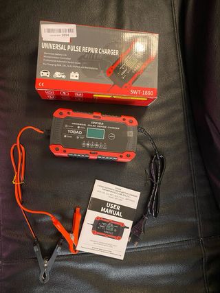 Cargador Batería Coche YDBAO 12V 10A