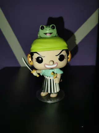Funko Pop One Piece Usopp con Rana sin caja