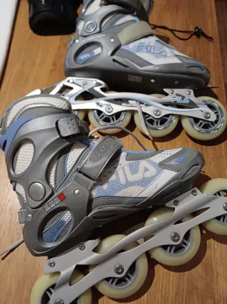 Patines en Línea Fila con caja original+ Proteccio