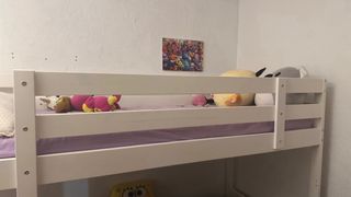 Litera Ikea Mydal Madera Blanca