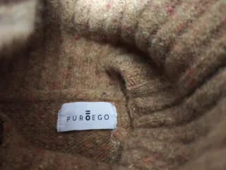 Jersey cuello alto PUROEGO naranja y amarillo