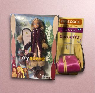 My Scene Vacanze d'inverno Barbie+ borsetta