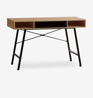 Escritorio moderno madera y metal