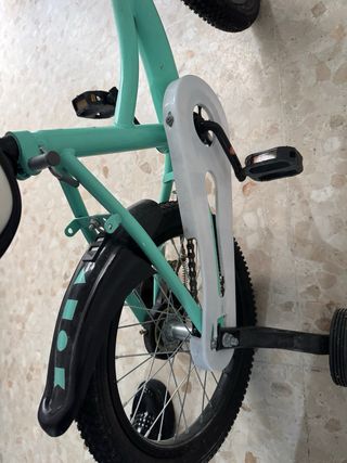 Bicicleta infantil color menta