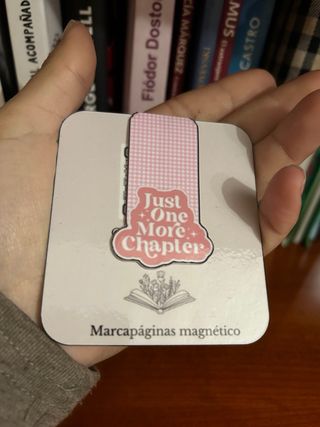 Marcapáginas magnético personalizado