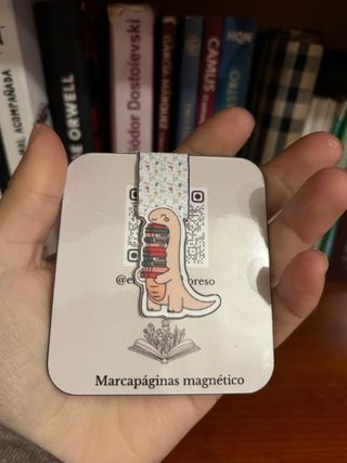Marcapáginas magnético personalizado