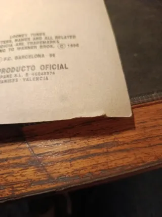 Imán Looney Tunes FC Barcelona del 1996