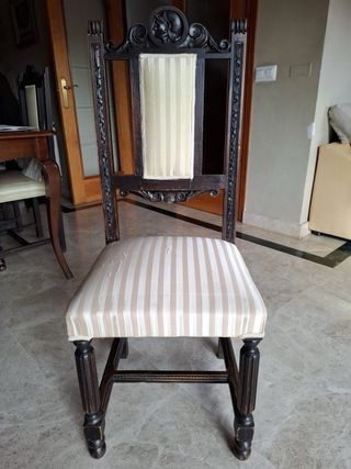 Juego de 6 Sillas Clásicas de Comedor