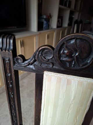 Juego de 6 Sillas Clásicas de Comedor