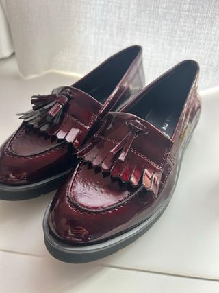 Zapatos charol granate PICCOLA PIU talla 37