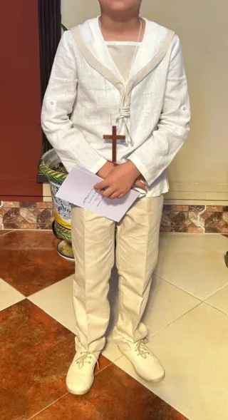 Traje comunión niño de marinero