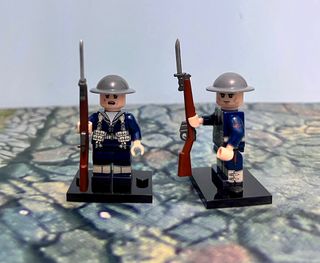 Soldados Royal Navy Británicos Lego WW2