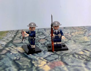 Soldados Royal Navy Británicos Lego WW2