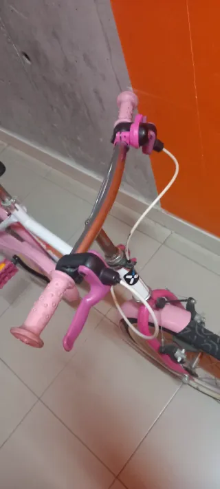 Bici infantil rosa BTWIN
