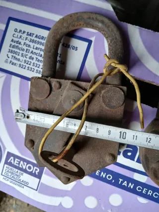 5 Candados Antiguos funcionan xix