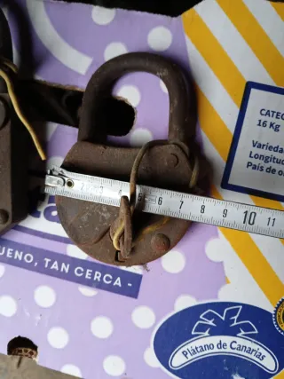5 Candados Antiguos funcionan xix