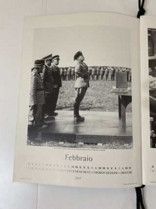 Calendario 2007 Mussolini Il Duce