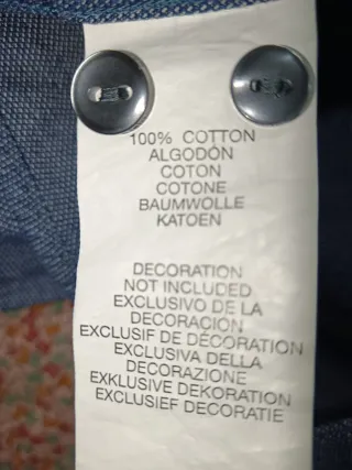 Camicia uomo fantasia taglia 38